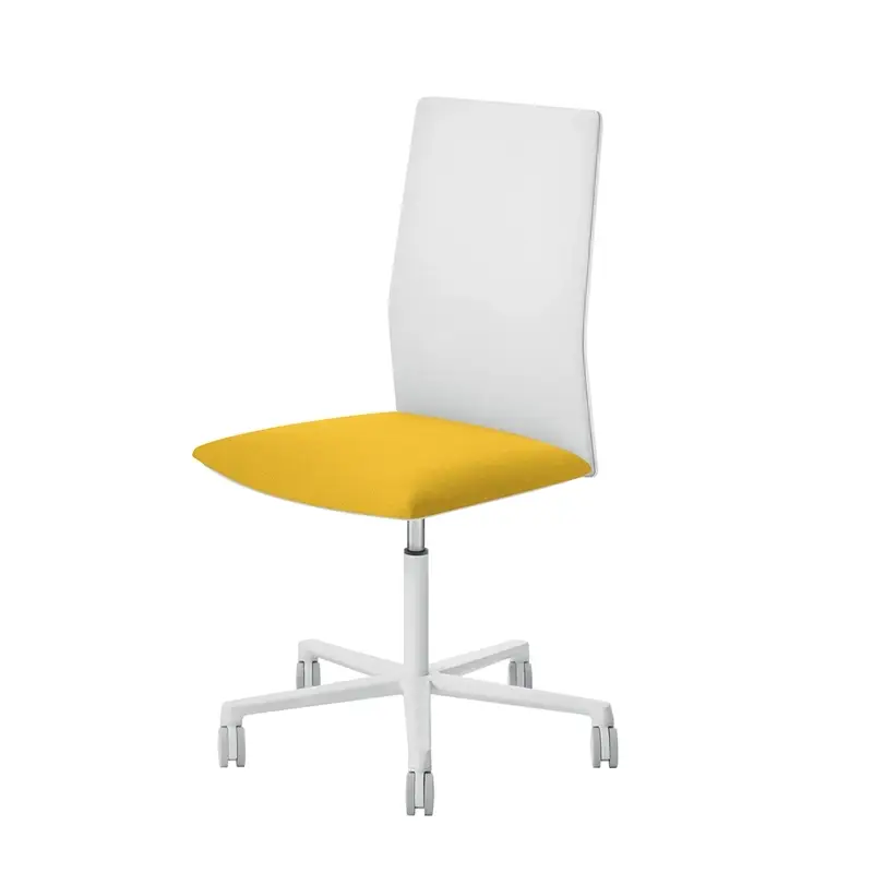 Promotion Fauteuil de bureau KINESIT sans accoudoirs Jaune 457ARPER