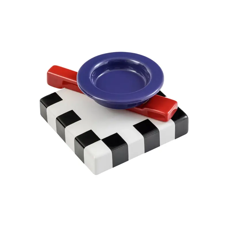 Offre Spéciale Kitchen Accessory Ashtray SQUASH PurpleMEMPHIS MILANO