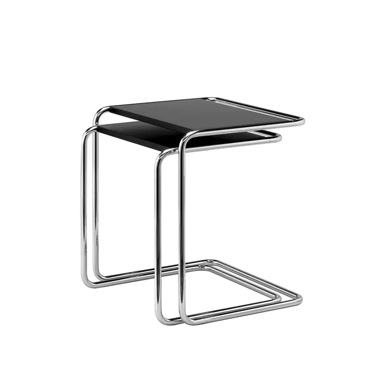 Table d'appoint guéridon SET B 97 NoirTHONET Haute Qualité