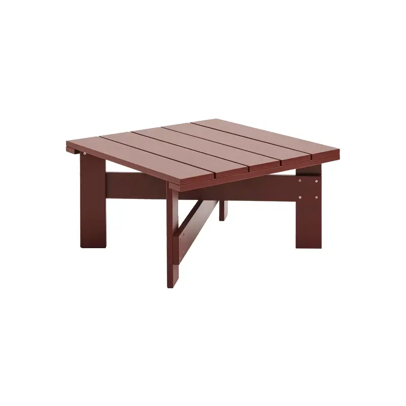 Coffee Table CRATE 75x75 Iron redHAY Nouveauté