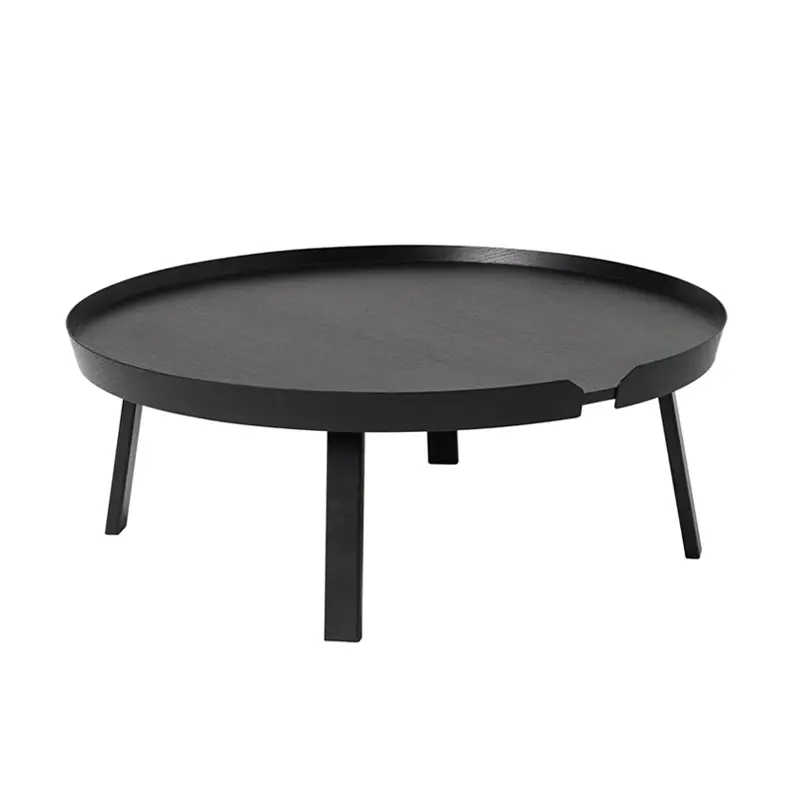 Meilleur Choix Table basse AROUND XL NoirMUUTO