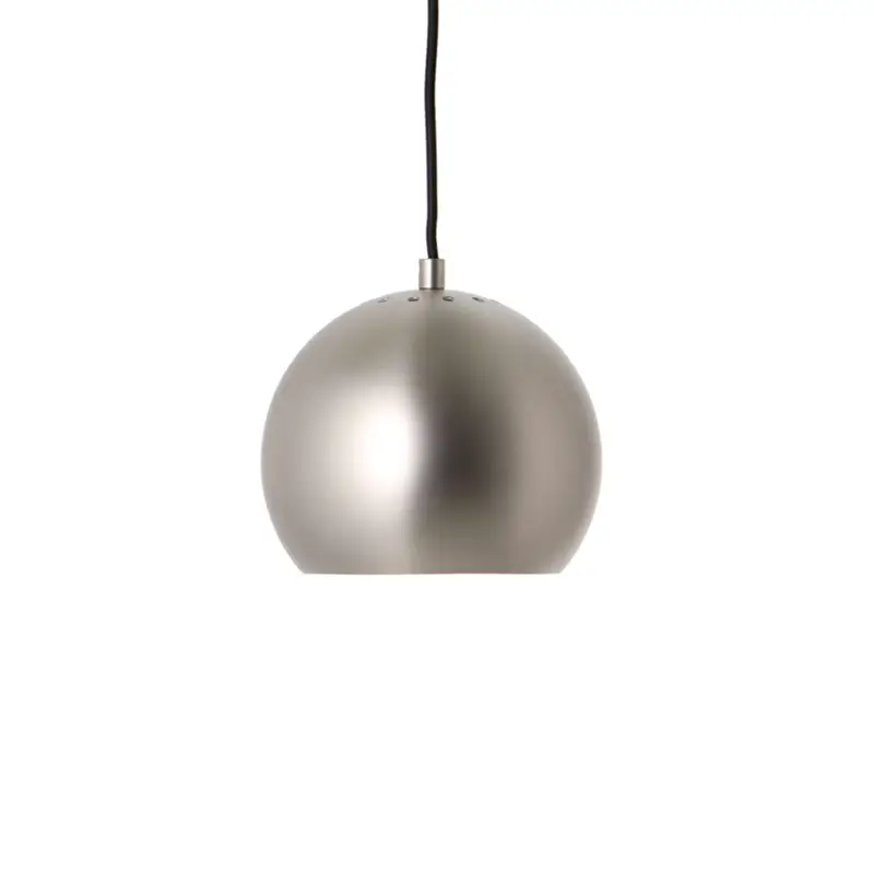 Authentique Pendant Light BALL Ø 18 Matt brushed steelFRANDSEN