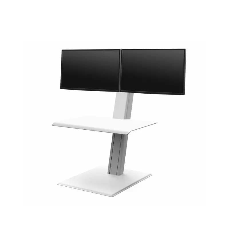 Accessoire de bureau QUICKSTAND ECO double écran BlancHUMANSCALE Achat Immédiat