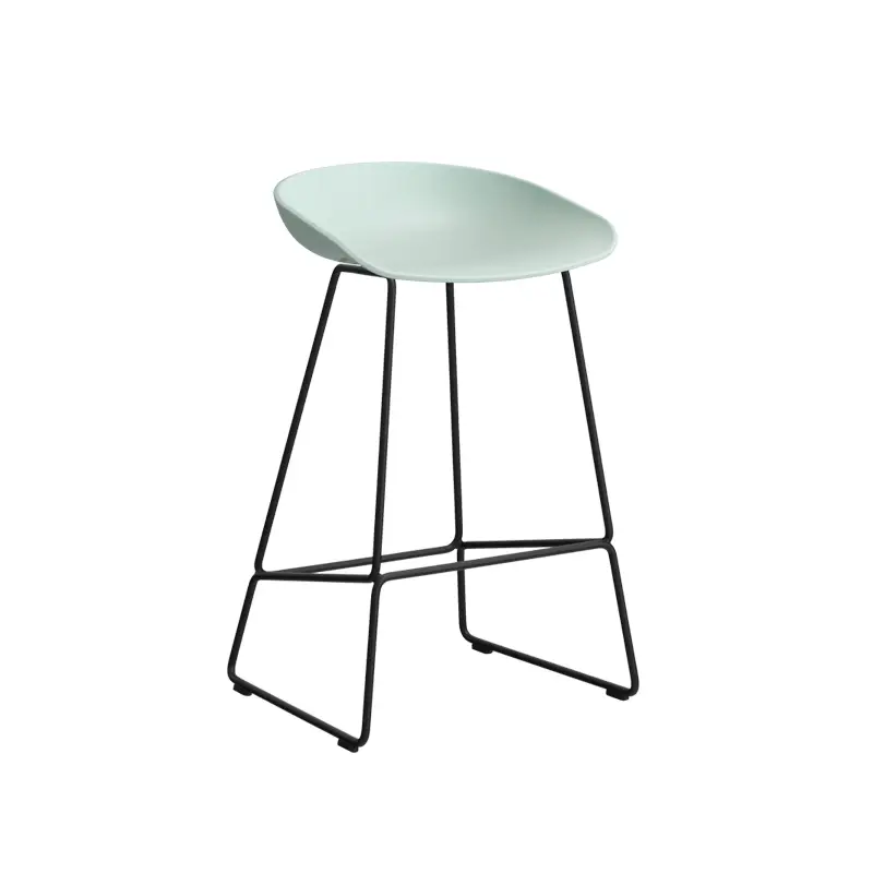Vente Directe Bar Stool ABOUT A STOOL AAS 38 H65 Dusty mintHAY
