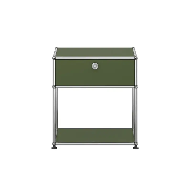Meuble de rangement USM HALLER M54 Vert oliveUSM HALLER Vente Flash