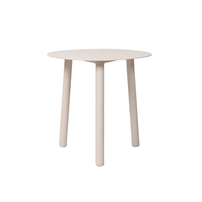 Commander Vite Outdoor Coffee Table LILO pedestal table White DuneVINCENT SHEPPARD