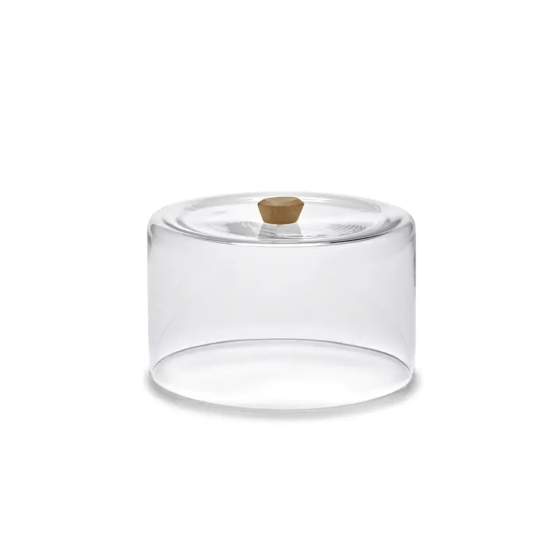 Tray, Dish DUNE glass bell Natural ashSERAX Prix Bas