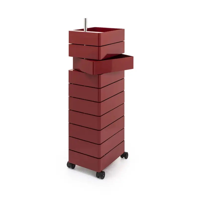 Storage Unit 360° 10 drawers BordeauxMAGIS Vente Flash