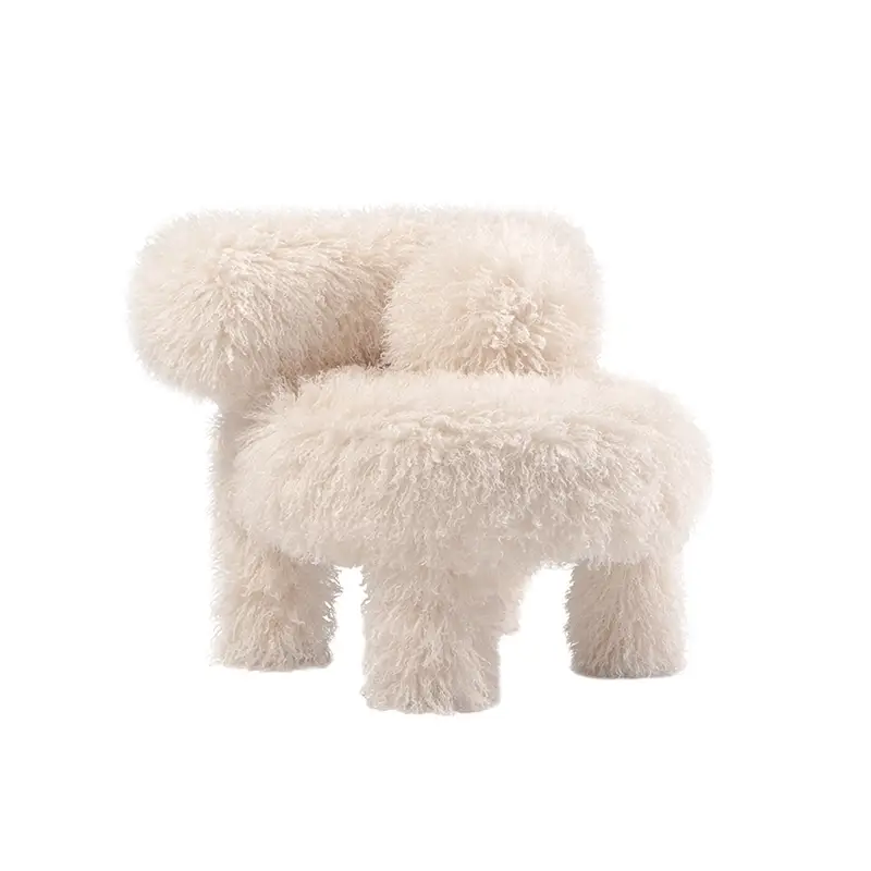 Siège enfant Fauteuil enfant BABY GROPIUS CS1 FLUFFY Azur cotonneux IvoireNOOM HOME Expédition Rapide