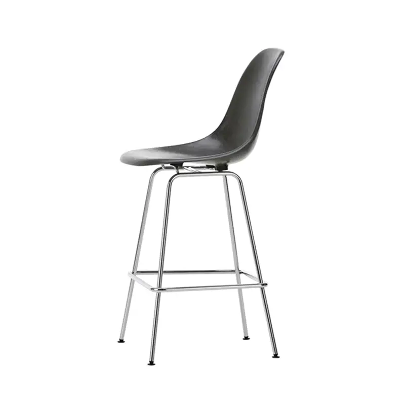 Bar Stool EAMES FIBERGLASS STOOL Medium Dark grey EamesVITRA Retour Gratuit