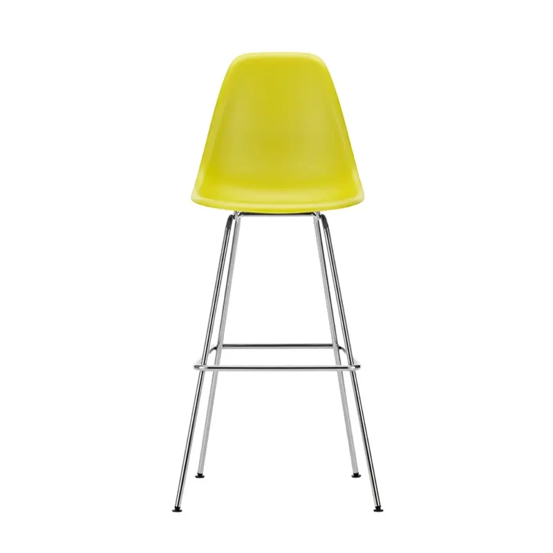 Affaire À Saisir Tabouret haut EAMES PLASTIC STOOL High Moutarde REVITRA