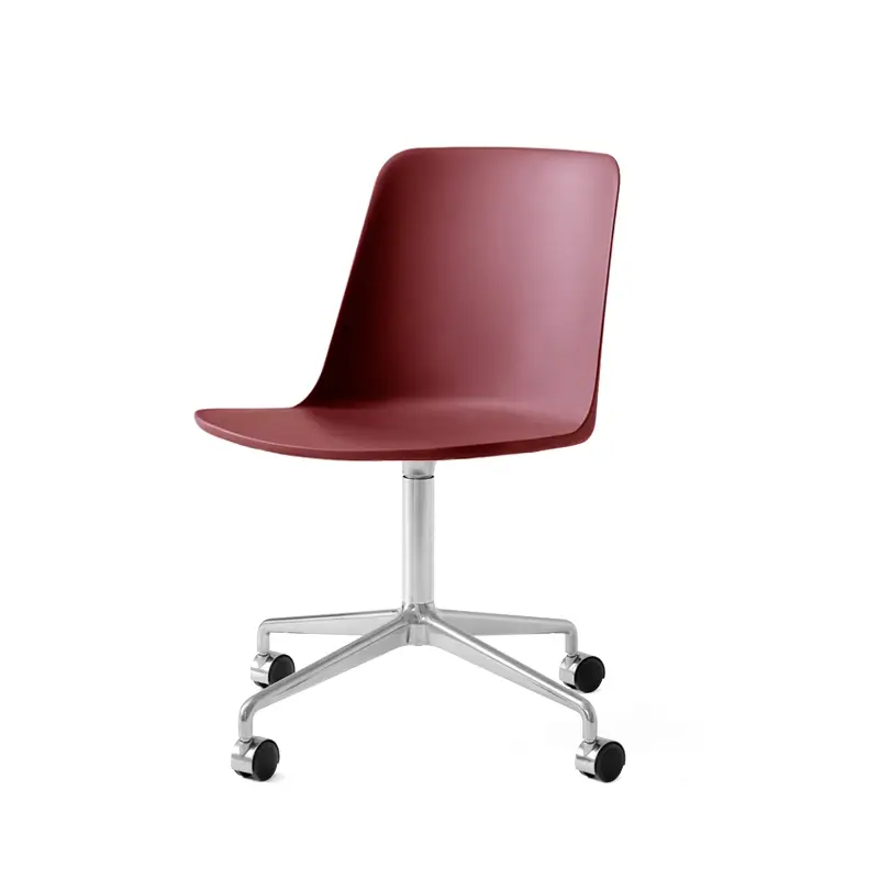 Paiement Sécurisé Fauteuil de bureau RELY HW21 Marron rougeAND TRADITION