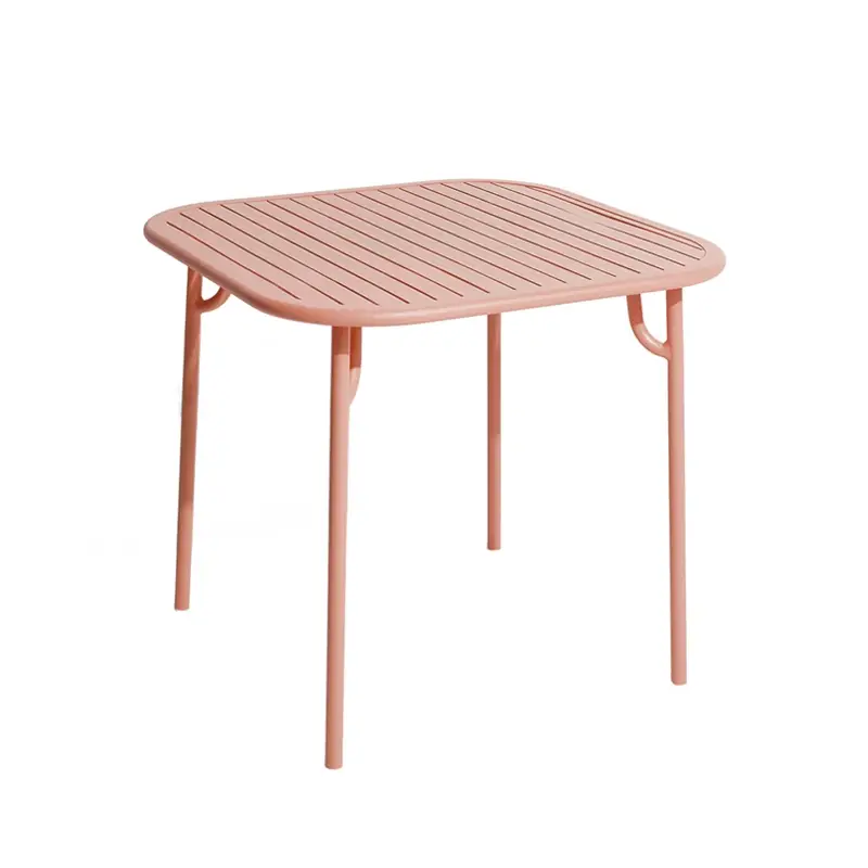 Outdoor Table WEEKEND 85x85 PinkPETITE FRITURE Acheter En Ligne