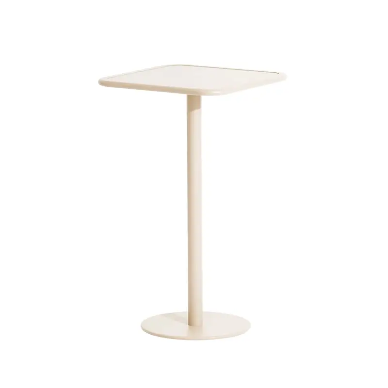 Table extérieure Mange-debout WEEK-END carré IvoirePETITE FRITURE Prix Choc