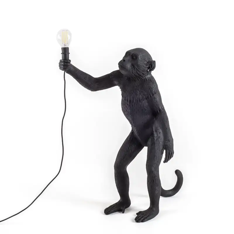 Commander Maintenant Table Lamp MONKEY OUTDOOR Standing BlackSELETTI