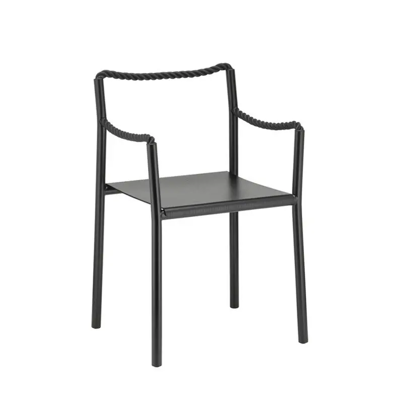 Chaise ROPE NoirARTEK Top Vente