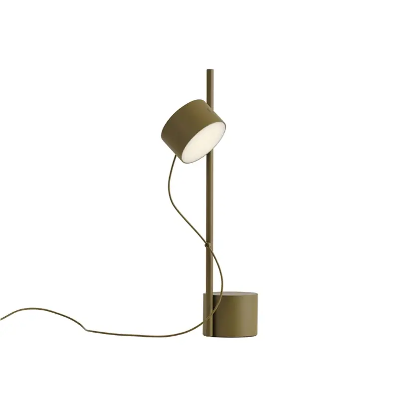 Offre Du Jour Table Lamp POST Brown GreenMUUTO