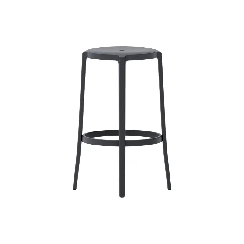 Bar Stool ON & ON NoirEMECO Populaire