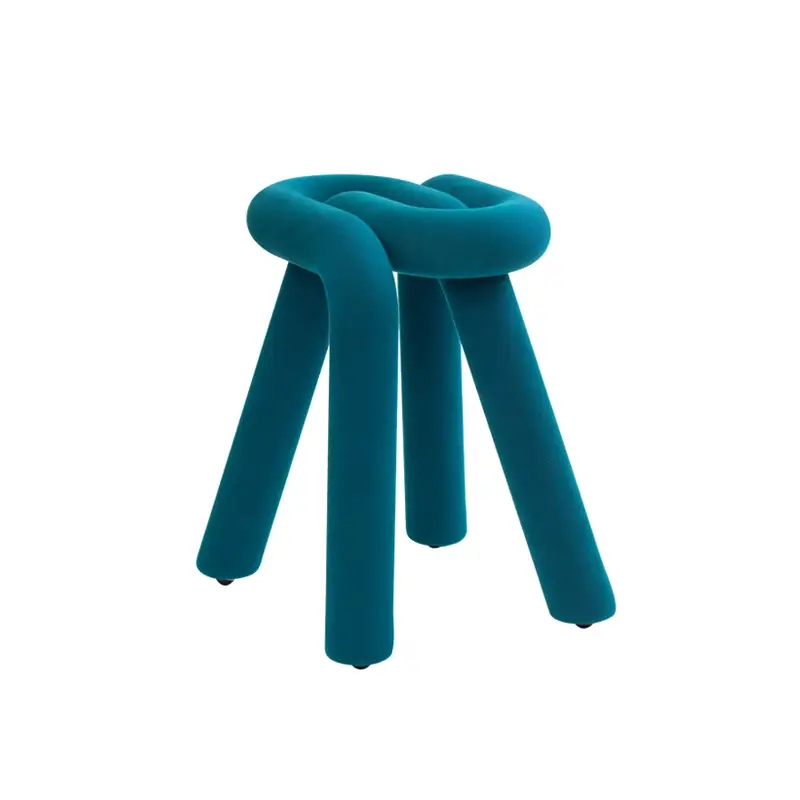Tabouret BOLD Bleu canardMOUSTACHE Authentique