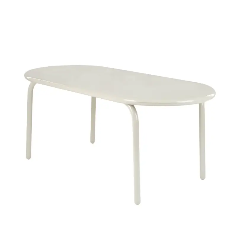 Paiement Sécurisé Dining Table Groove Obround PuttyTOM DIXON