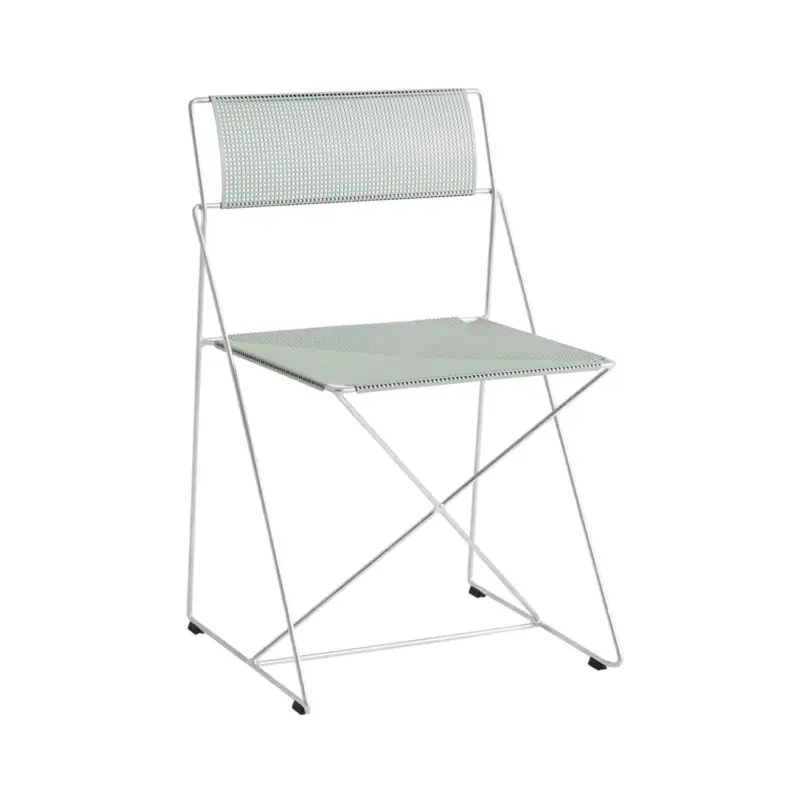 Outdoor Chair and Small Lounge Chair X-LINE pale linden galvanisedHAY Réduction