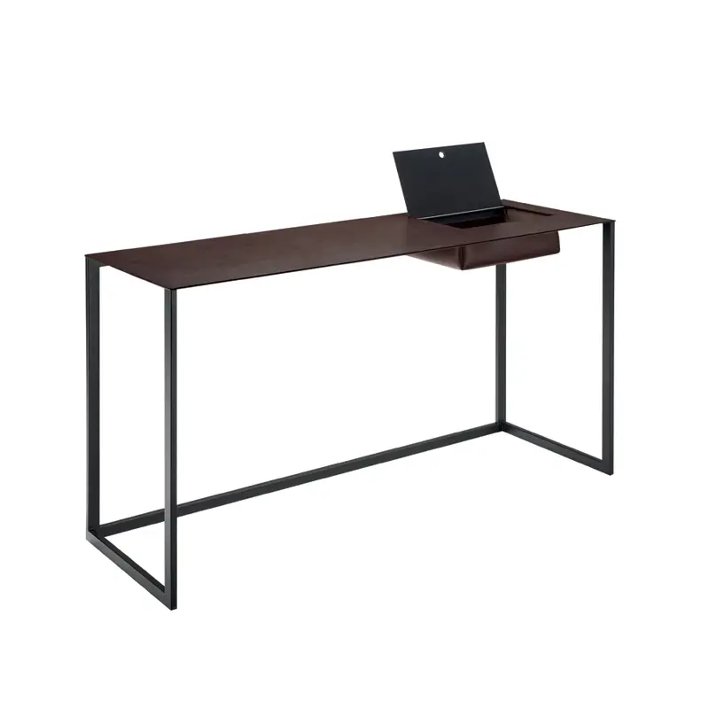Bureau CALAMO Piètement graphiteZANOTTA Acheter En Ligne
