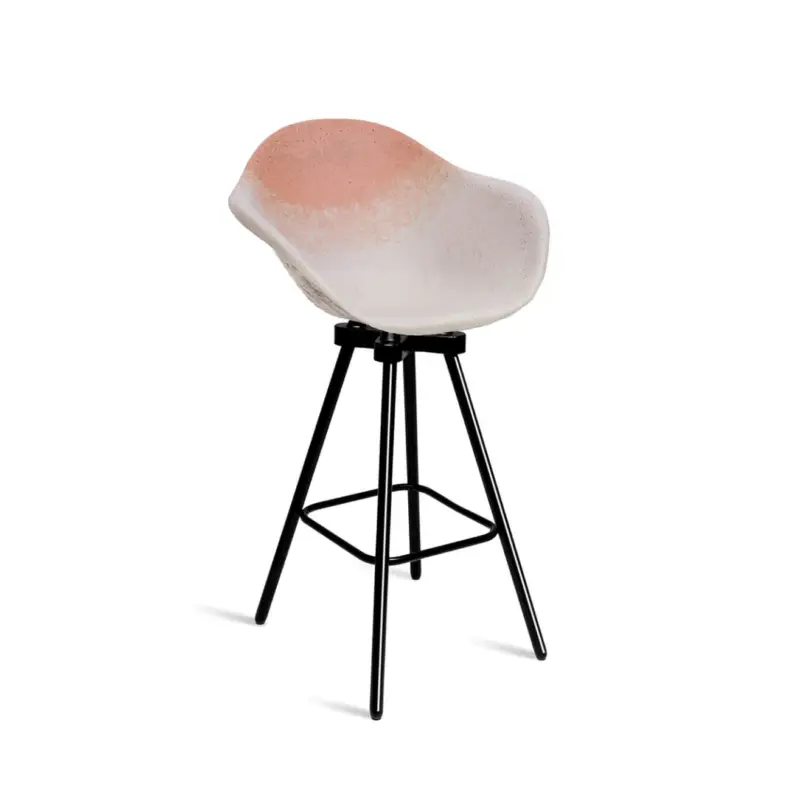 Affaire À Saisir Tabouret haut GRAVENE 8.7 Rose BlancMAXIMUM