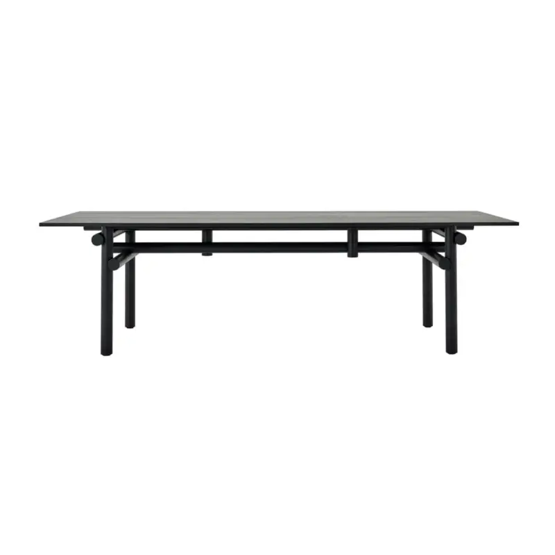 Dining Table MUECKE L 259 Ebony BlackKNOLL Solde