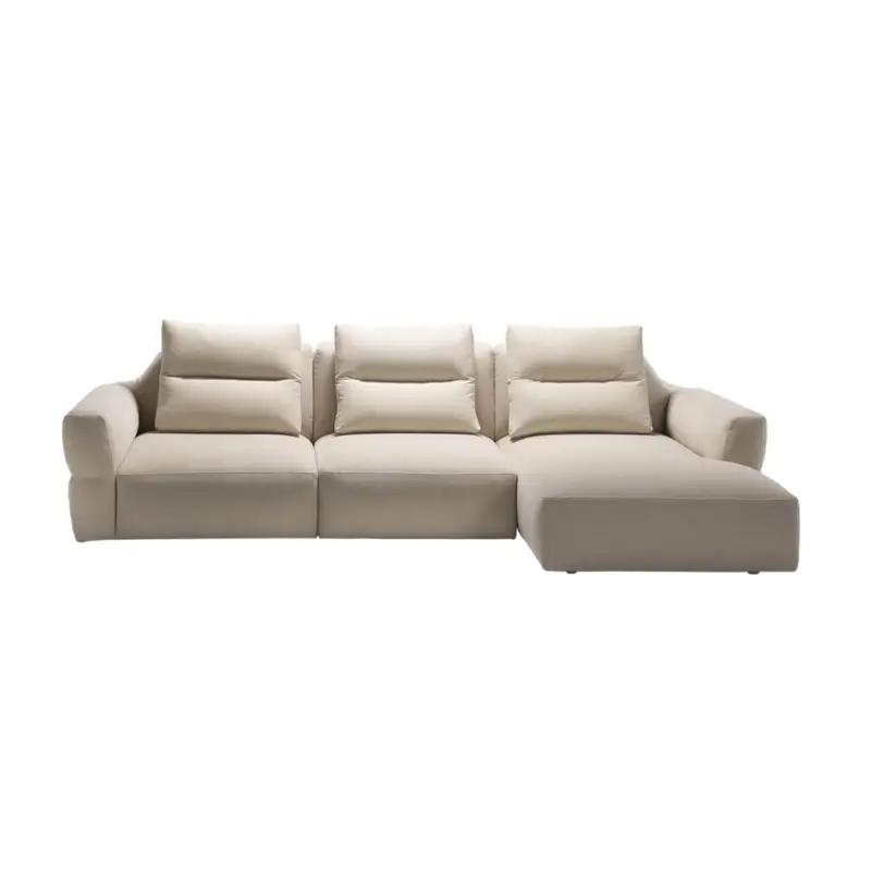 Canapé FEDRIGO L 328 avec chaise longue Talento 27602ZANOTTA Achat Immédiat