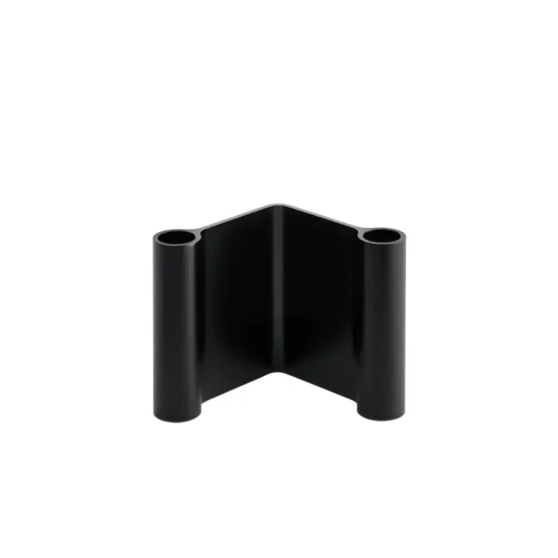 Candle Holder, Candlestick and Candle PAIR H 11 BlackMUUTO Soldes