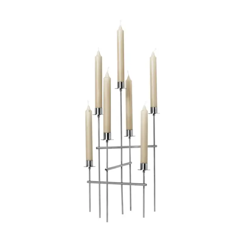 Photophore, bougeoir et bougie ELYSIA ChromeFERM LIVING Populaire
