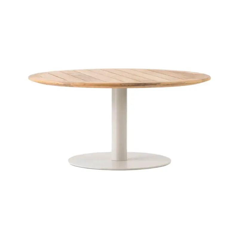 Table extérieure BELLAGIO Ø 140 Teak massif NaturelMINOTTI Meilleur Choix