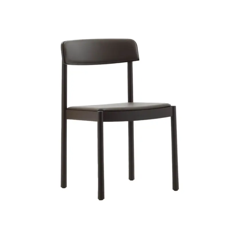 Vente Flash Dining Chair TIMB Brown/ Ultra Leather ChocolateNORMANN COPENHAGEN