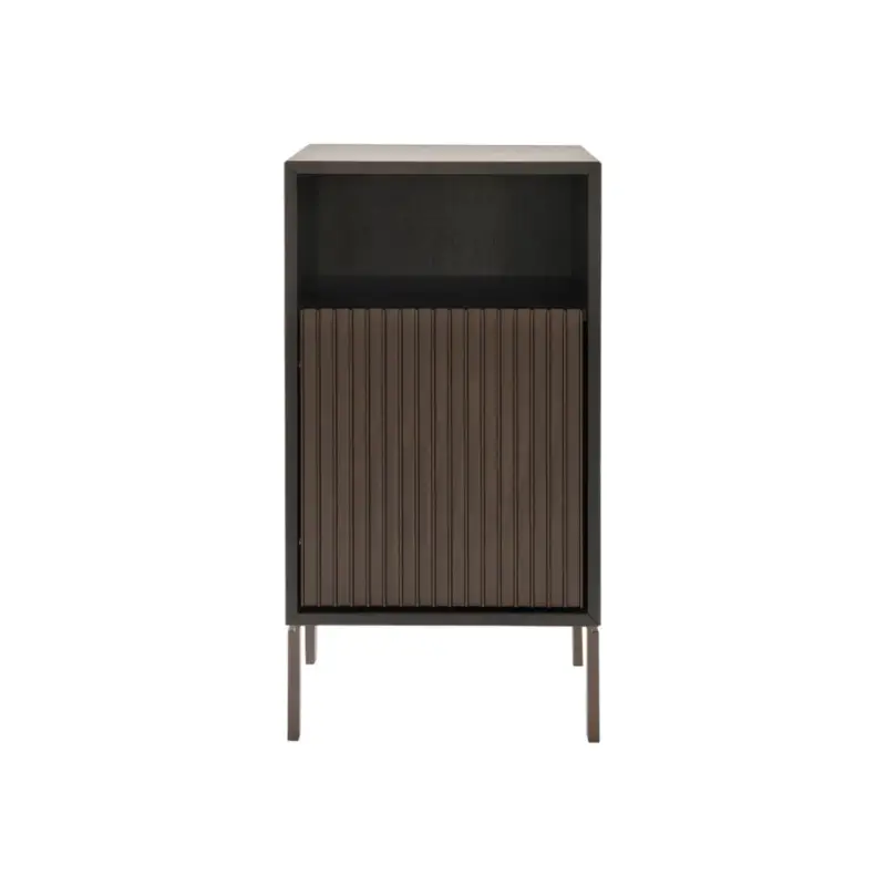 Bedside Table BEDSIDE 672 Dark OakVIPP Satisfait Ou Remboursé