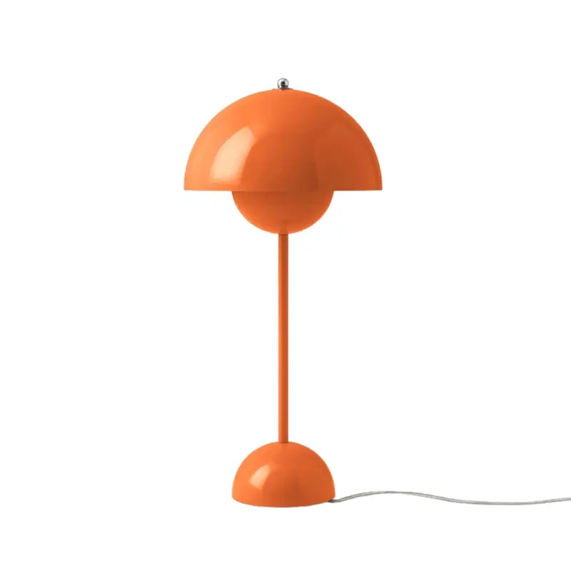 Lampe à poser FLOWERPOT VP3 Orange ZestyAND TRADITION Produit De Marque