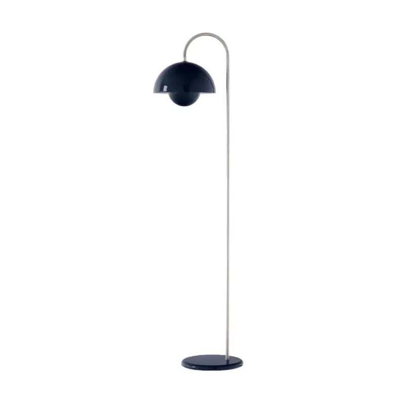 Floor Lamp FLOWERPOT VP12 Steel blueAND TRADITION Meilleur Prix