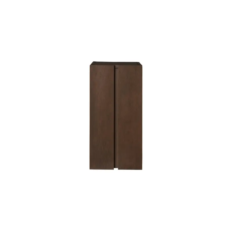Meuble de rangement PARCEL Piédestal H60 Chêne FoncéFERM LIVING Solde