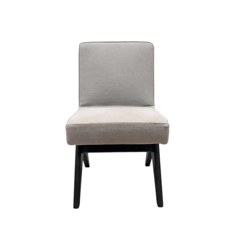 Chaise COMMITTEE piètement chêne noir tissu GrisCASSINA Achetez Aujourd'hui