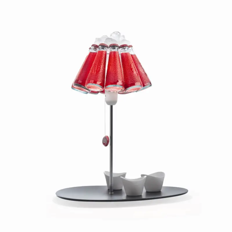 Nouvelle Collection Campari Bar Lampes de table Rouge