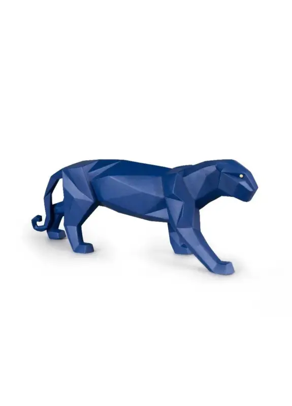 Panthère Figurines Bleu mat Affaire À Saisir
