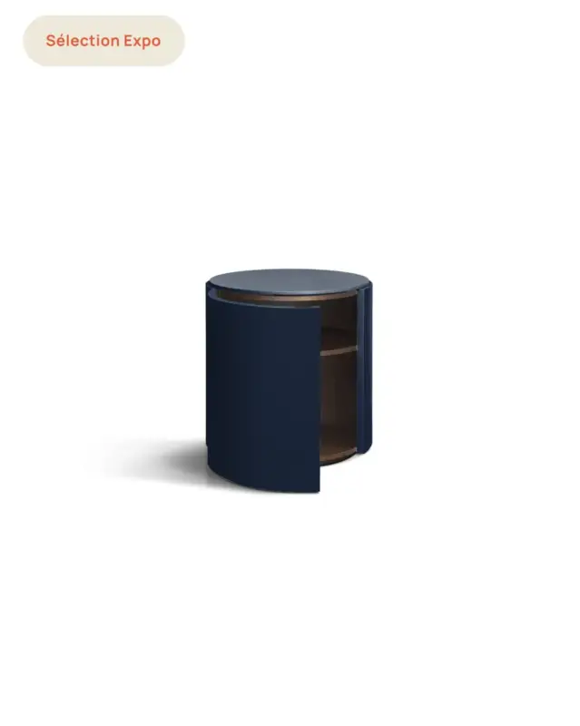 Top Table de Chevet – Porte Gauche Bleu Outlet Prix Promo