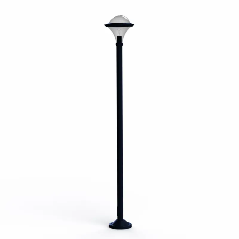 Dallas N° 9 fumé Lampadaires Outdoor Pas Cher
