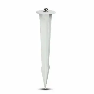 Piquet pour Projecteur LED extérieur D:60mm x H:265mm Blanc V-TAC VT-855 Achetez Aujourd&rsquo;hui