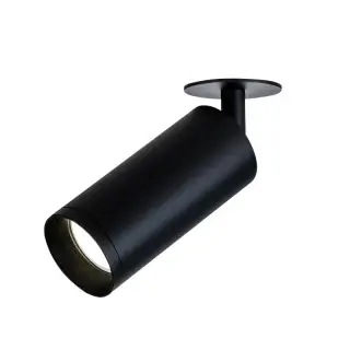 Petit Prix Plafonnier LED D60 9W 15deg Noir Mat ZAMBELIS S057-15 FS
