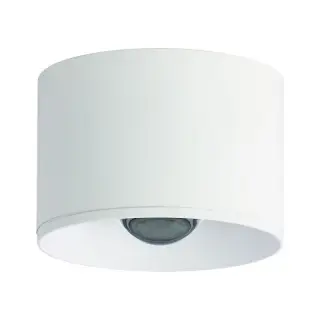 Achat Immédiat Plafonnier LED D80 12W IP54 Blanc Sablé ZAMBELIS S132