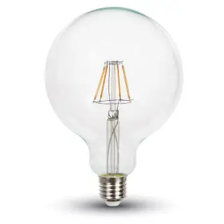 Ampoule LED Globe E27 G125 6W Filament V-TAC VT-1983 Meilleur Choix