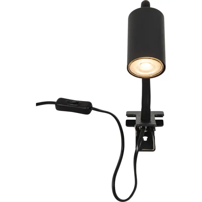 Vente Directe Lumimart | Lampe de bureau Morris Noir Fer 10 cm 41.5 cm