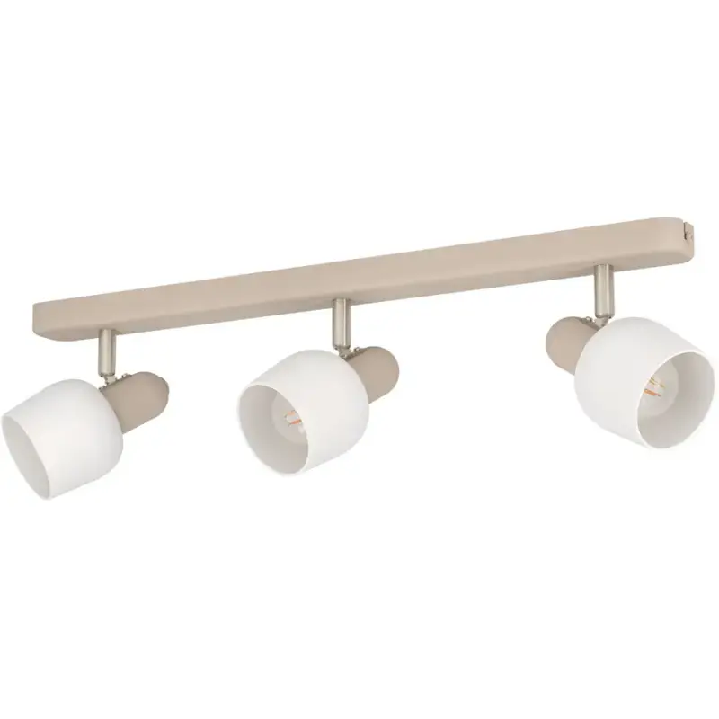 Prix Promo Lumimart | Spot Corato Beige Acier 12.5 cm
