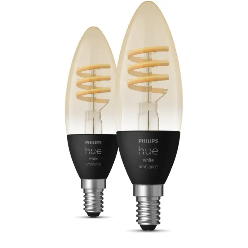 Lumimart | Ampoules en verre Philips Hue 2xE14 Prix Réduit