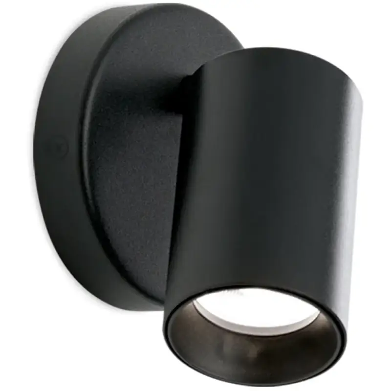 Jusqu'à Épuisement Des Stocks Lumimart | Spot Sean Noir Acier 10 cm 12.7 cm